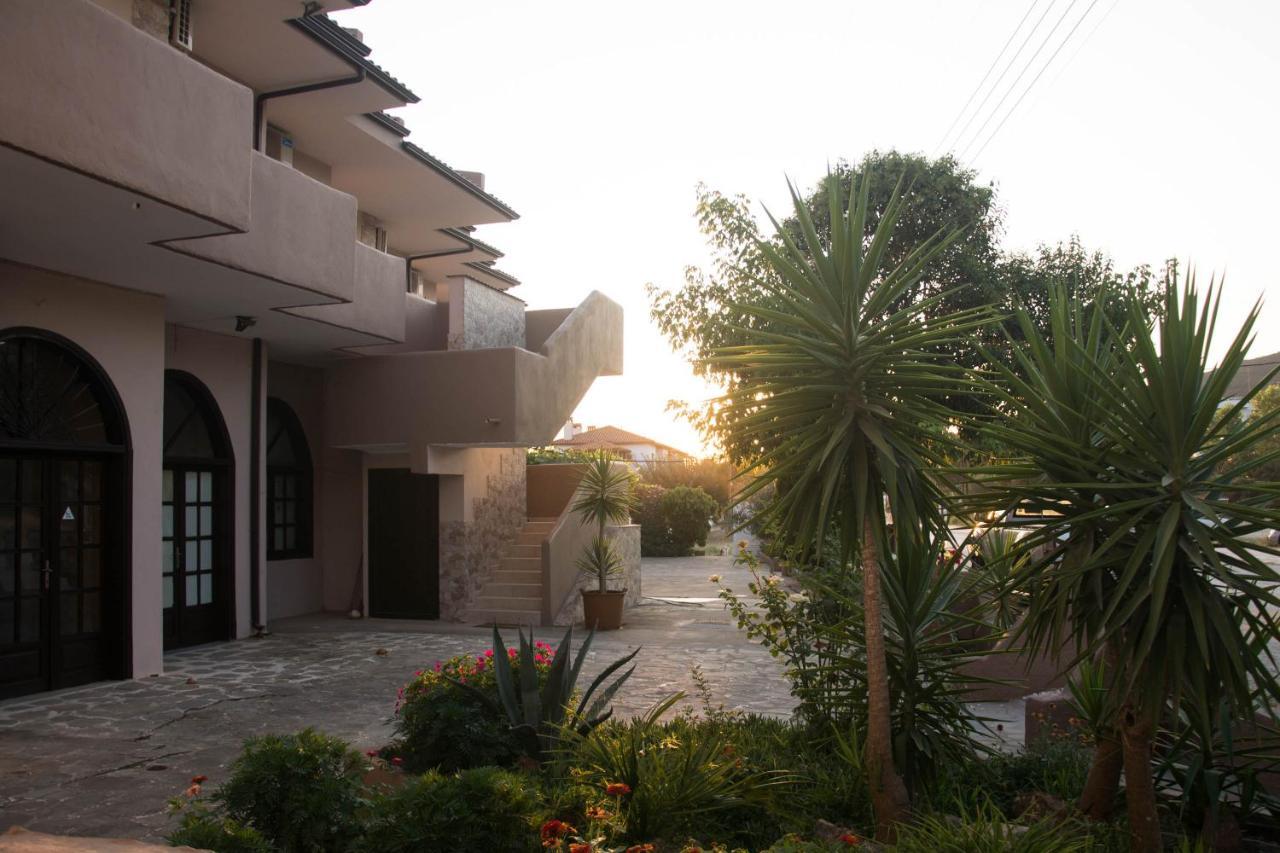 Palm Tree Apartments Psakoudia Buitenkant foto